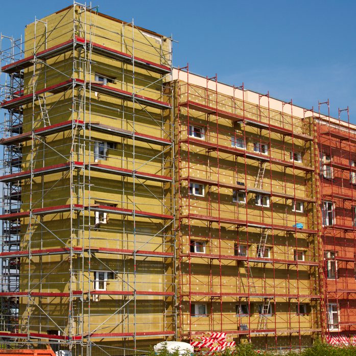 Good,Insulation,In,New,Residential,Building,Shell